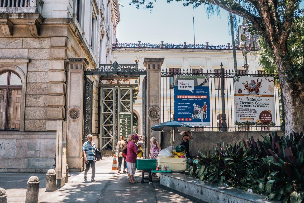 Fachada do Museu Nacional