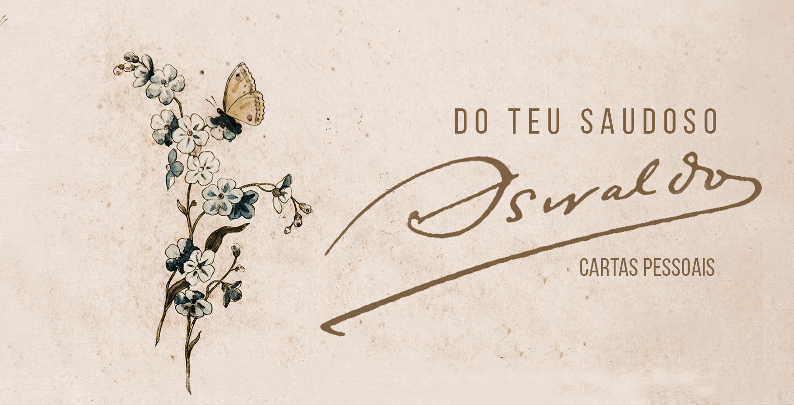 Ilustra&ccedil;&otilde;es de flores e borboletas sob fundo de papel envelhecido bege. Logo da exposi&ccedil;&atilde;o escrita 